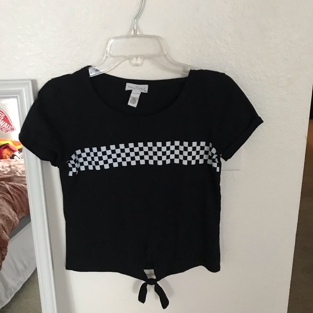Full Tilt Checkered Top